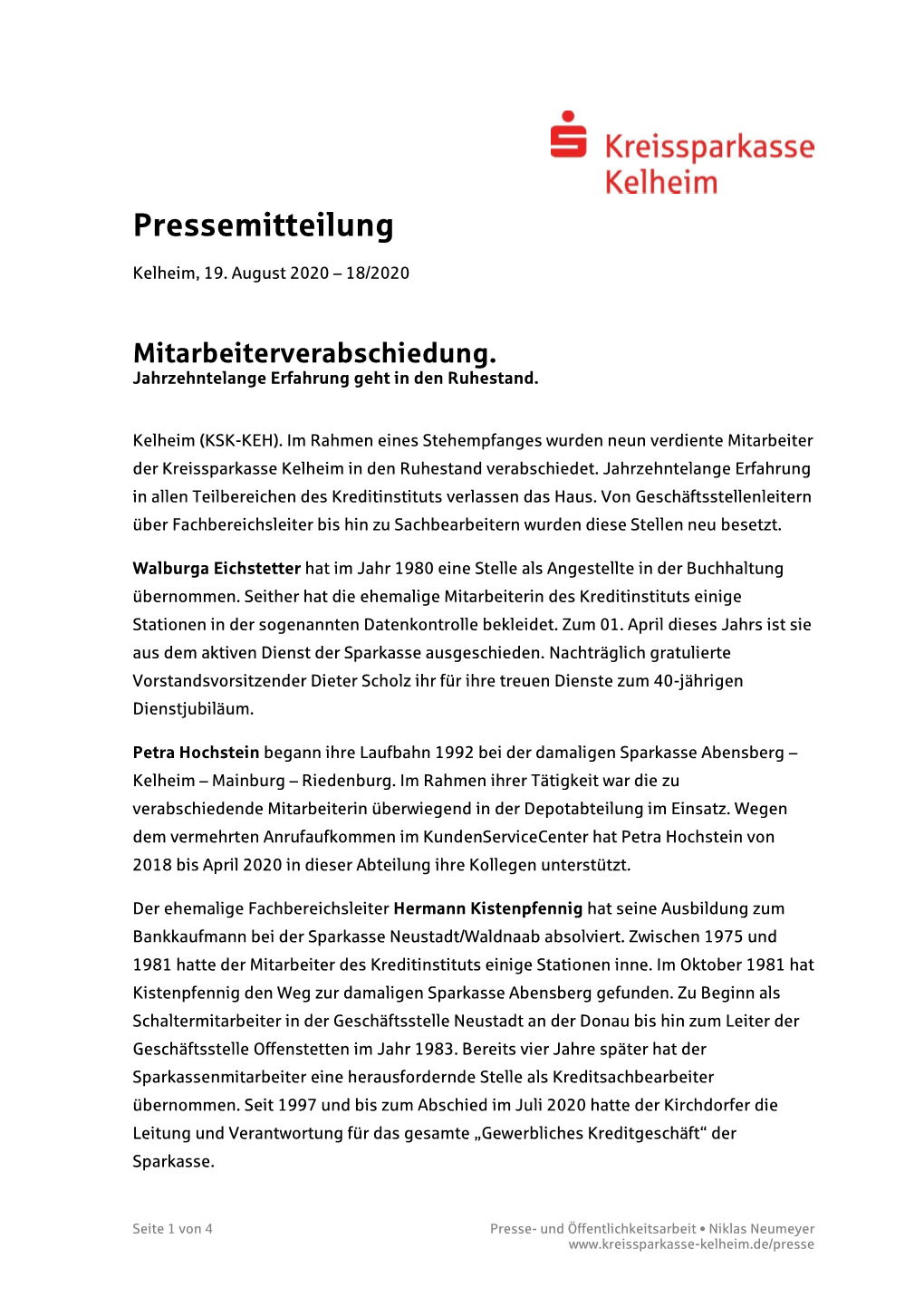 Pressemitteilung