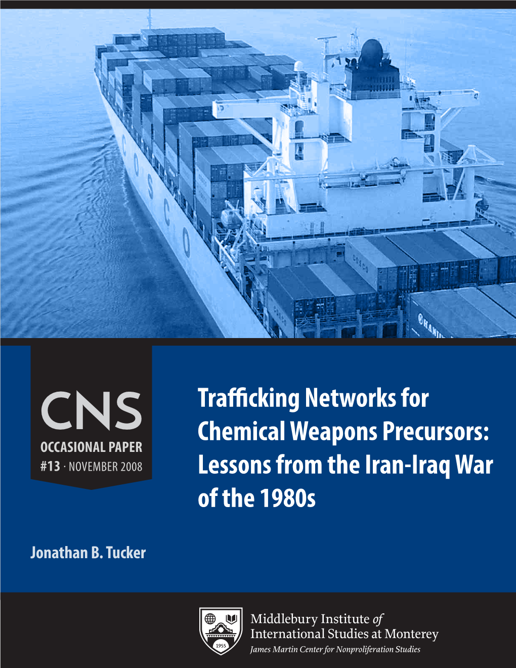 OP#13: Trafficking Networks for Chemical Weapons Precursors