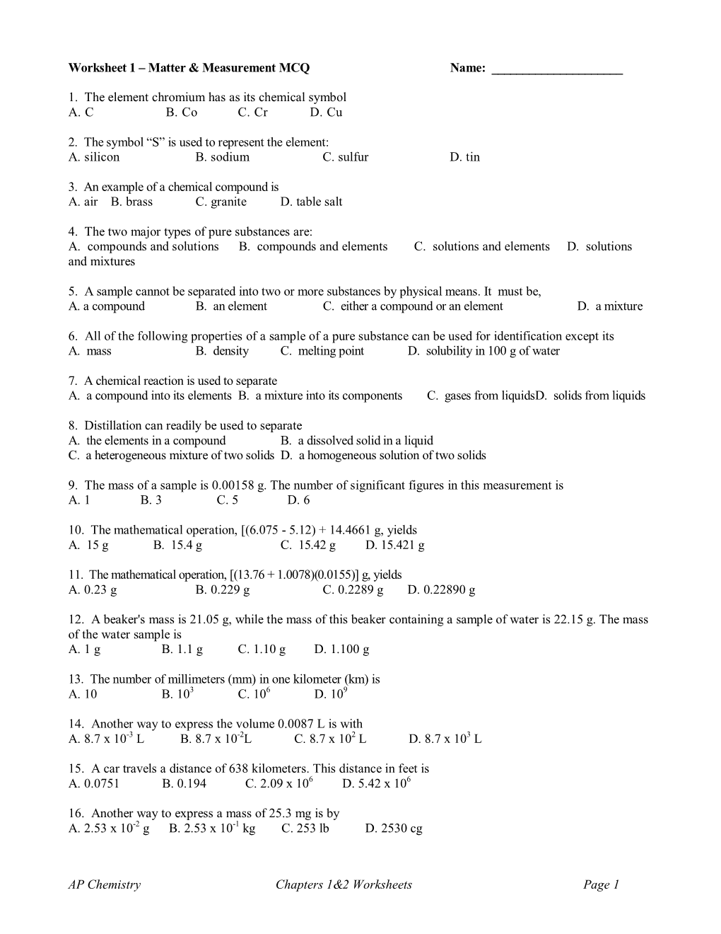 Ch 1-2 Worksheets.Docx