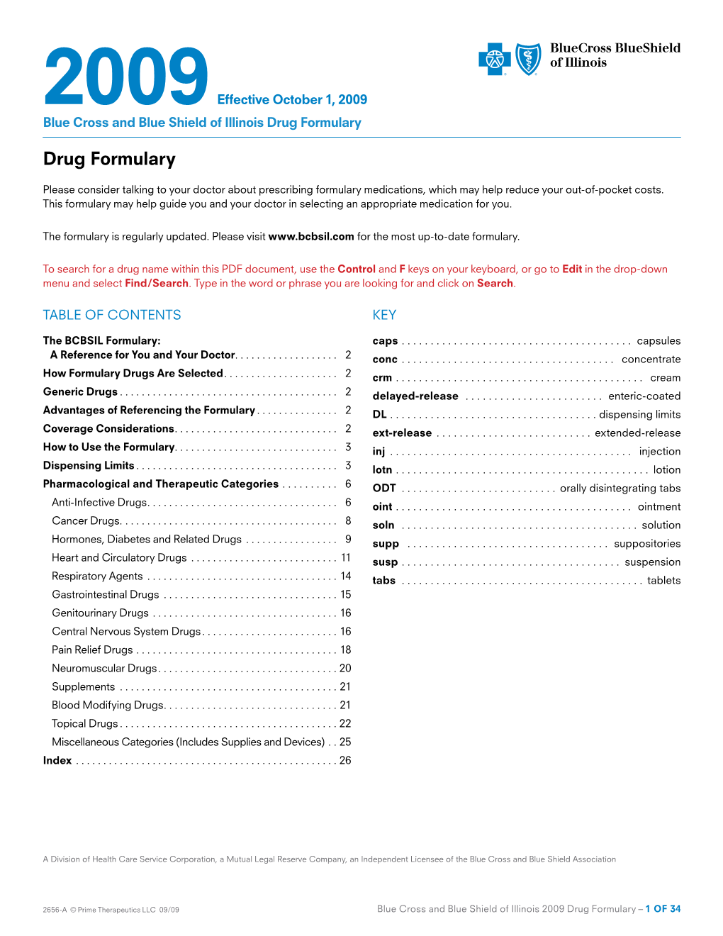 Drug Formulary