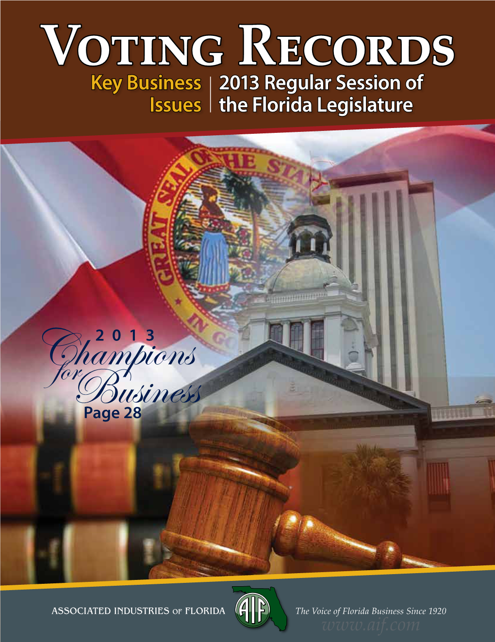 2013 Regular Session of Issues the Florida Legislature