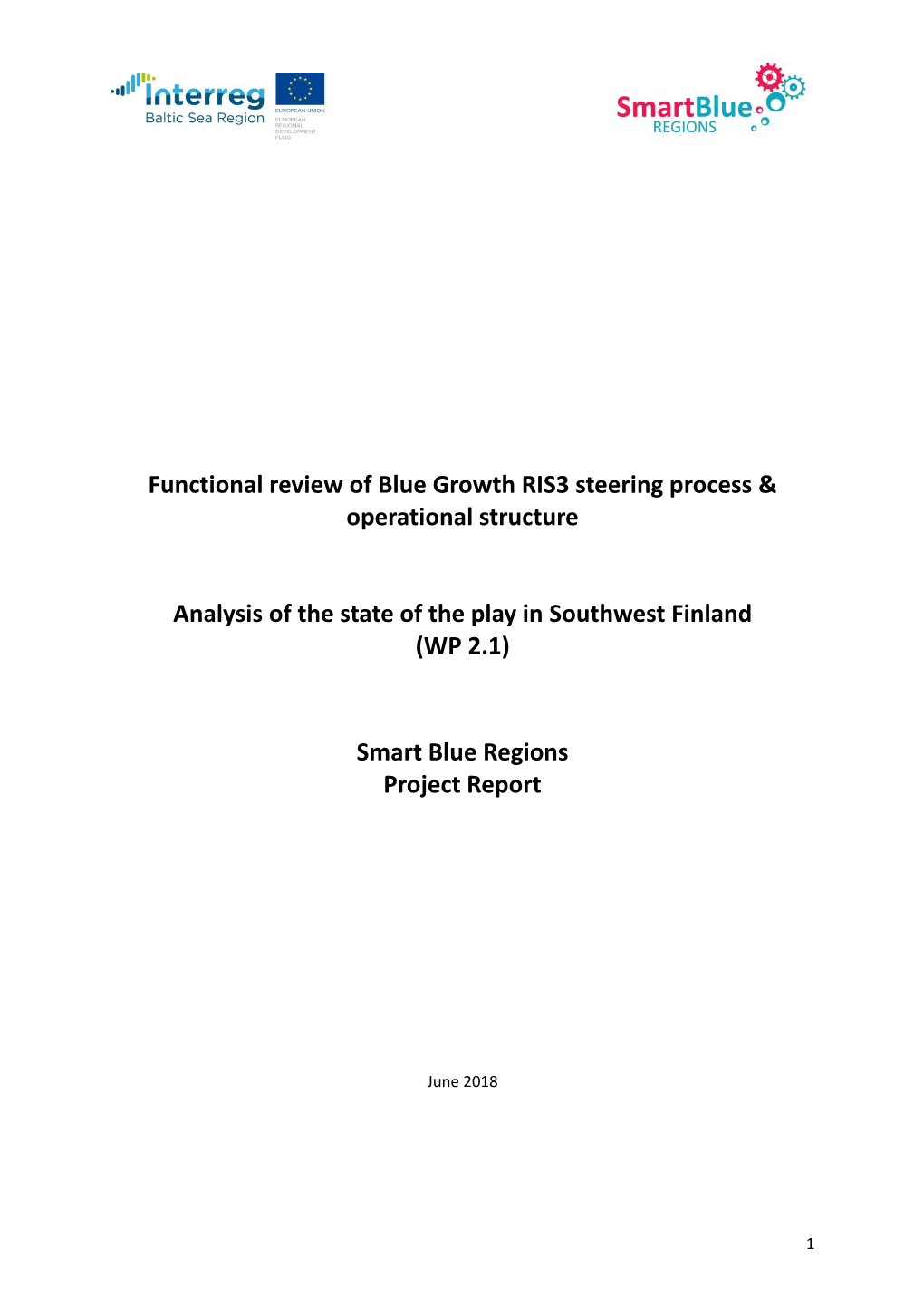 Functional Review-Southwest Finland