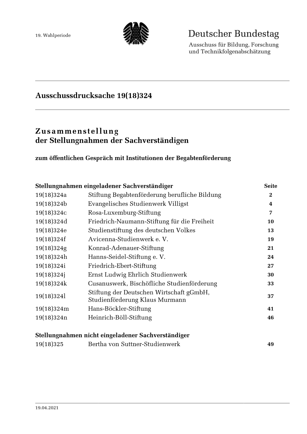 Hanns-Seidel-Stiftung E