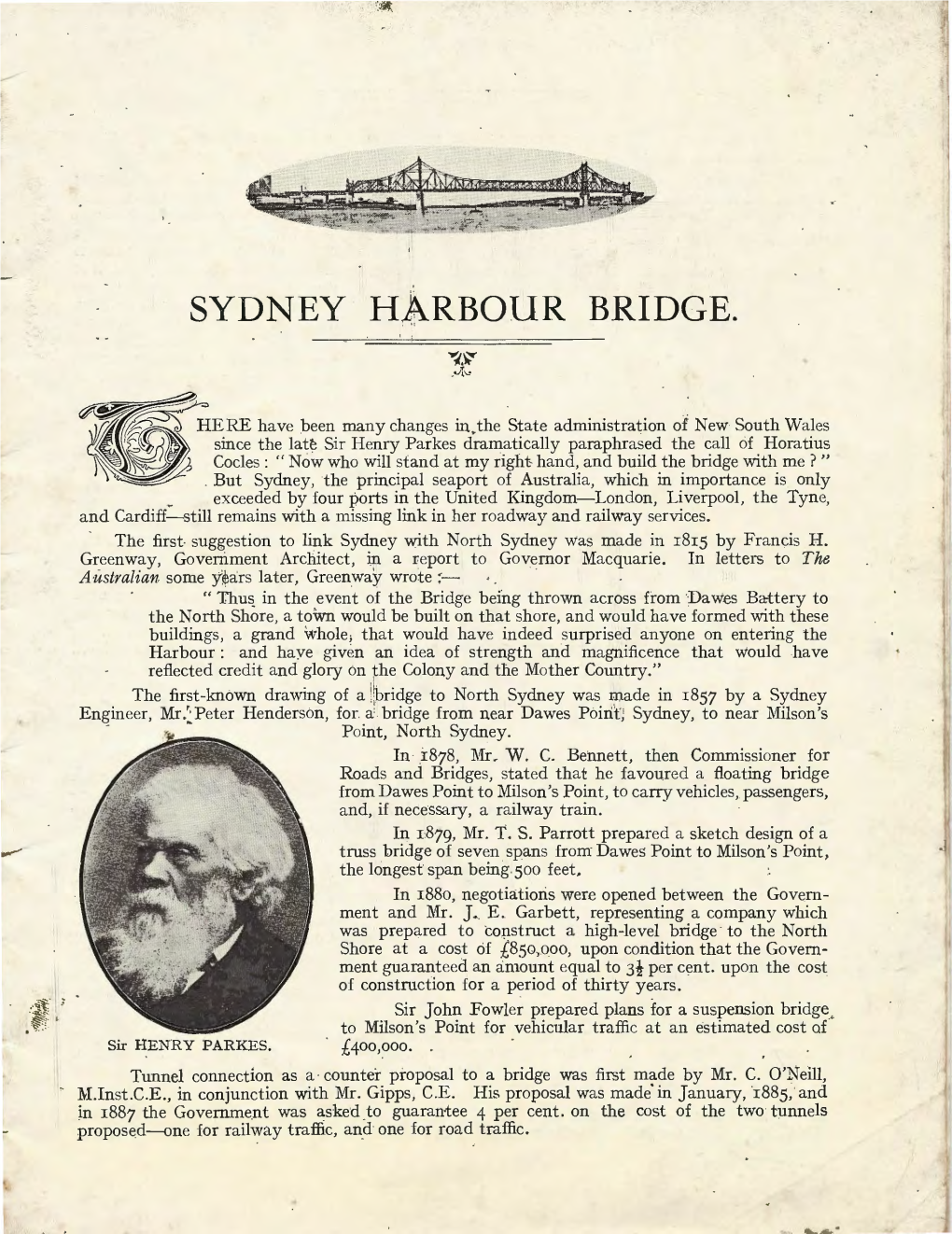 Sydney Harbour Bridge Souvenir