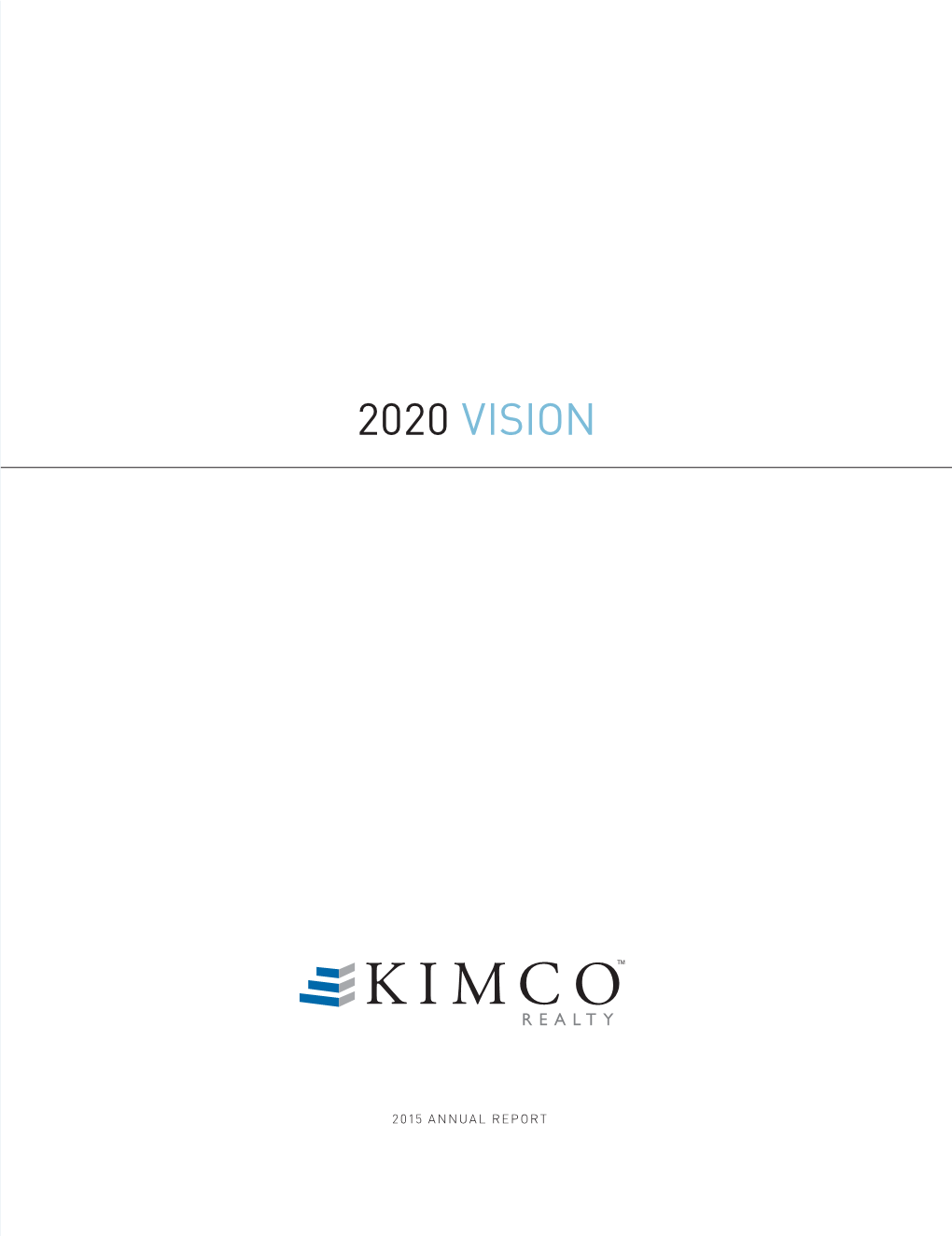Kimco Realty 2015 Annual Report