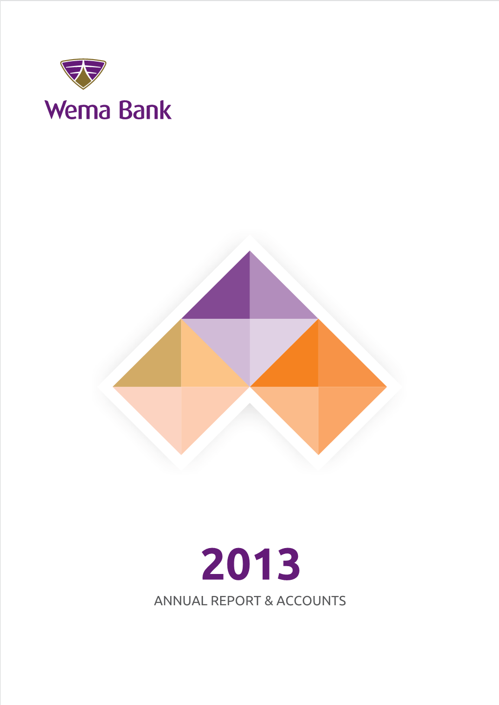 Wema Bank 2013 Annual Report Accounts