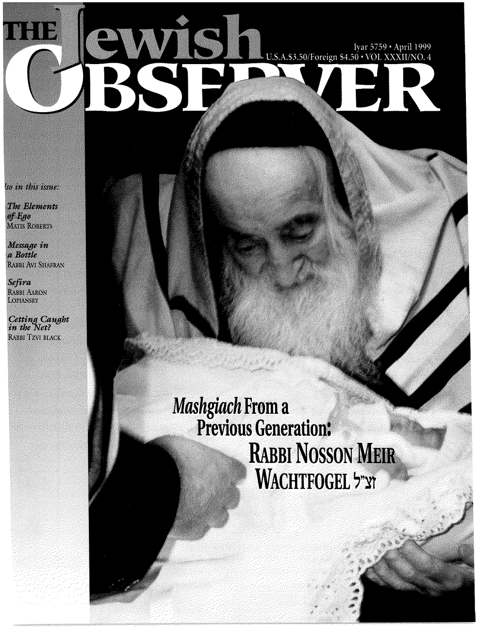 RABBI Nosson"' WACHTFOGEL ?"Tr · Back in 1987, Chai Lifeline Ran a Single Health Support Program Servicing Eight Families