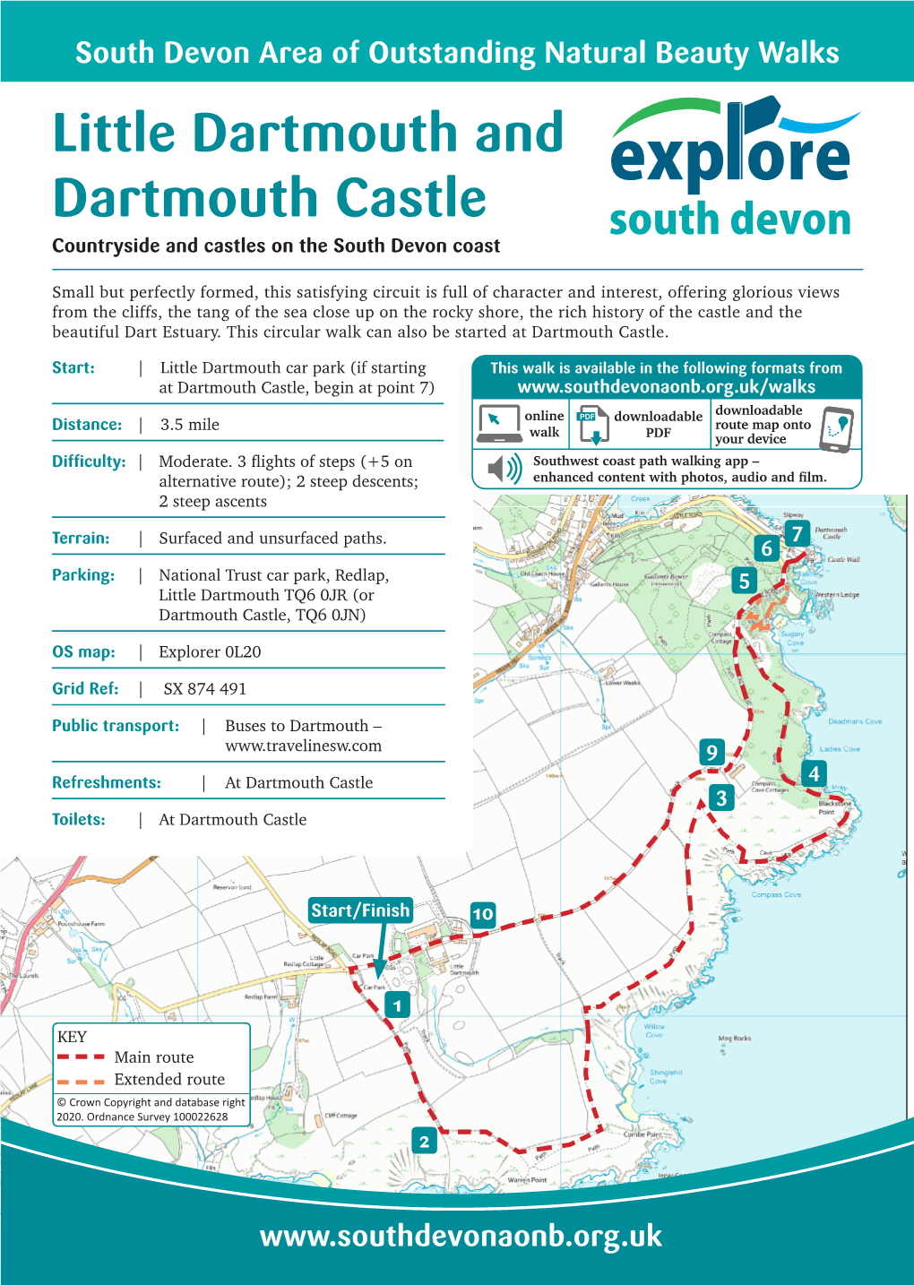 Exp Ore Countryside and Castles on the South Devon Coast South Devon