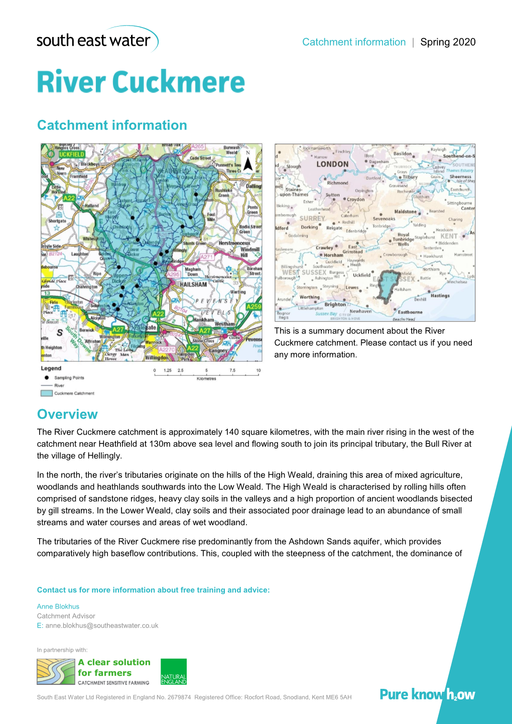 Catchment Information Document (PDF)