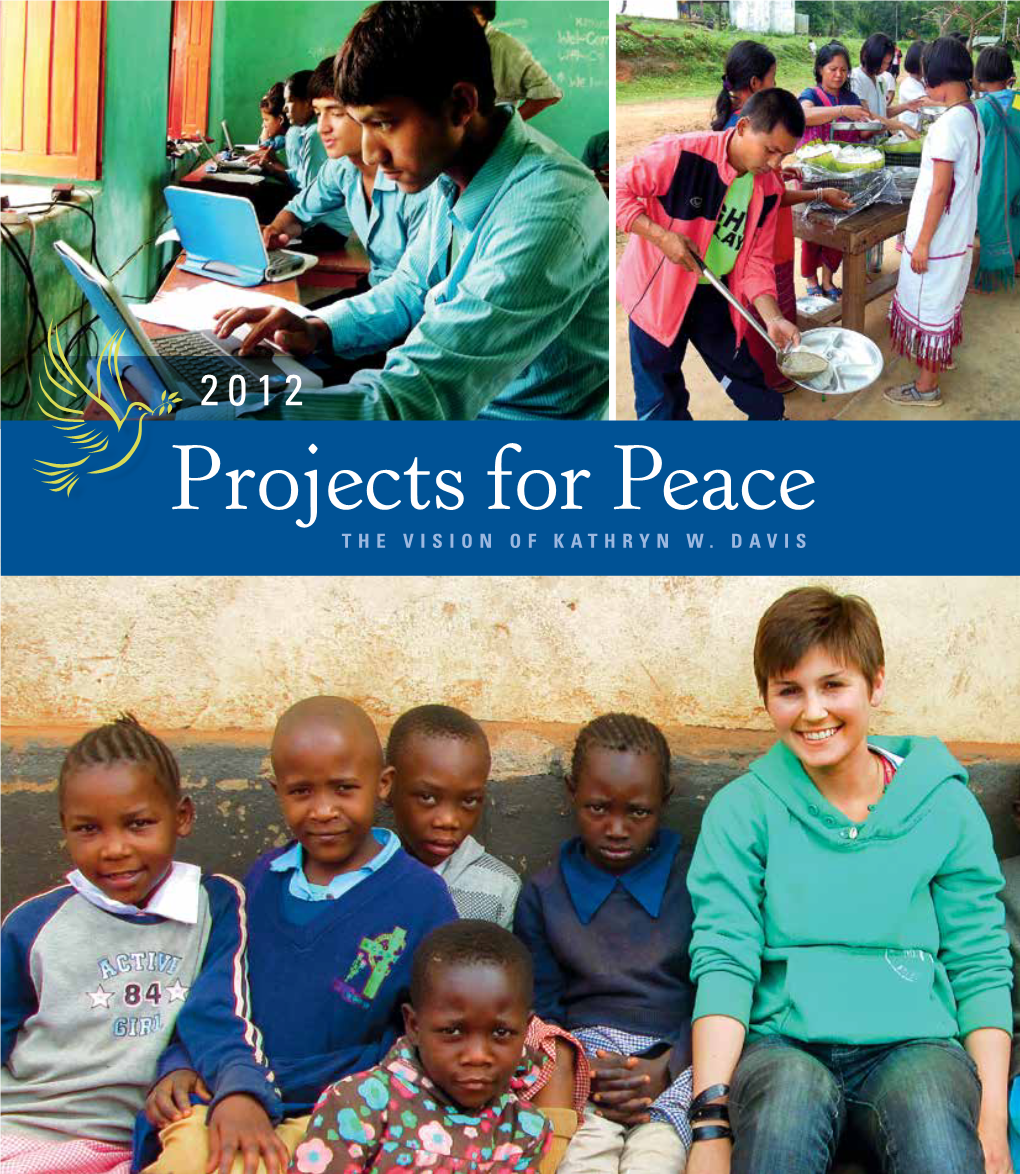 Download the 2012 Projects for Peace View Book