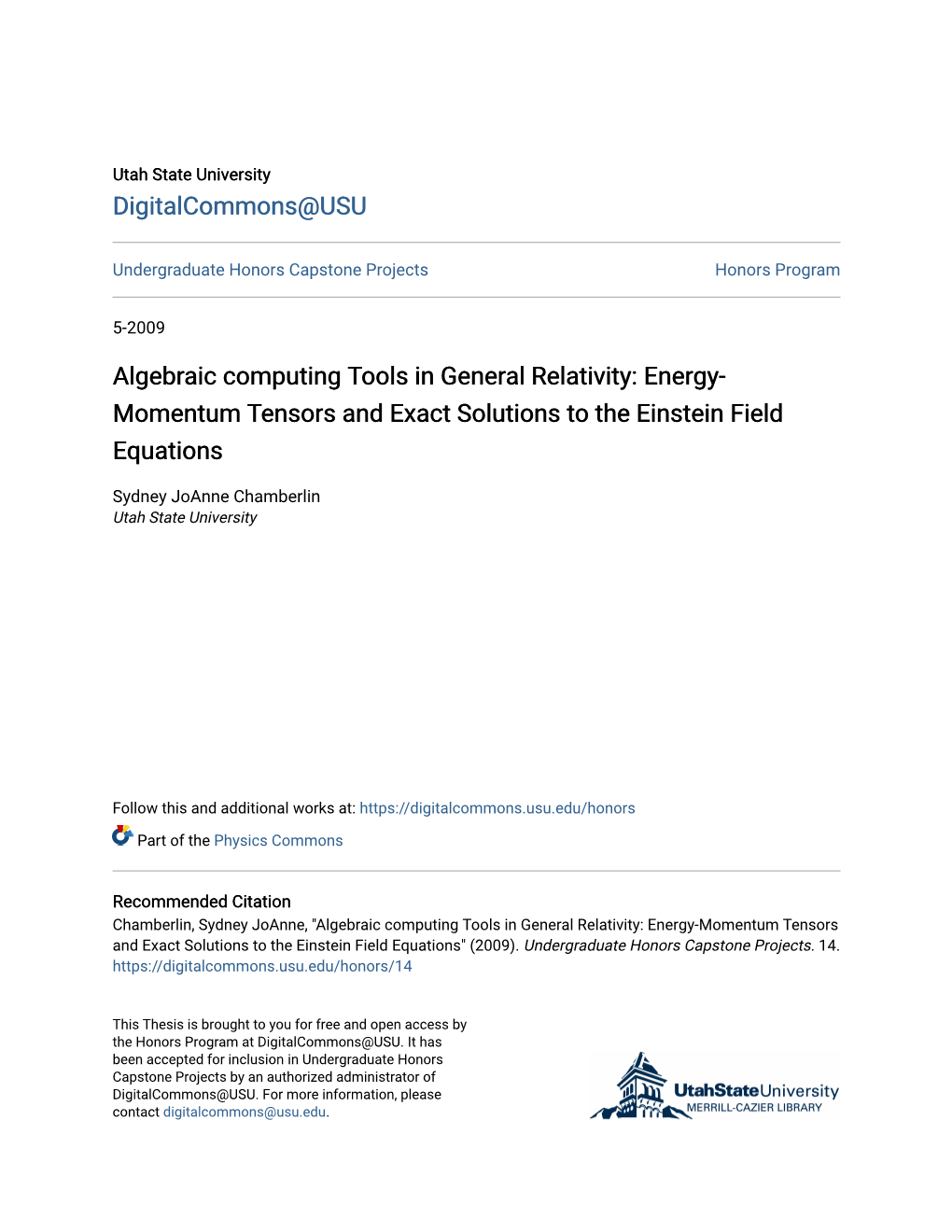 Energy-Momentum Tensors and Exact Solutions to the Einstein Field Equations