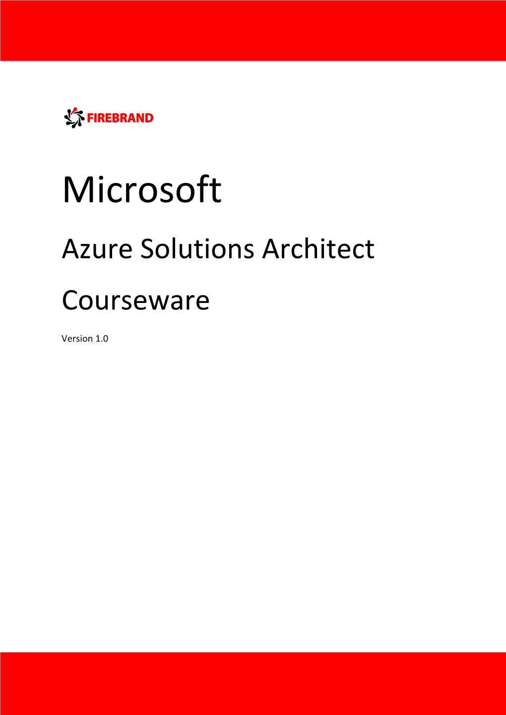 Developing Microsoft Azure Solutions Courseware