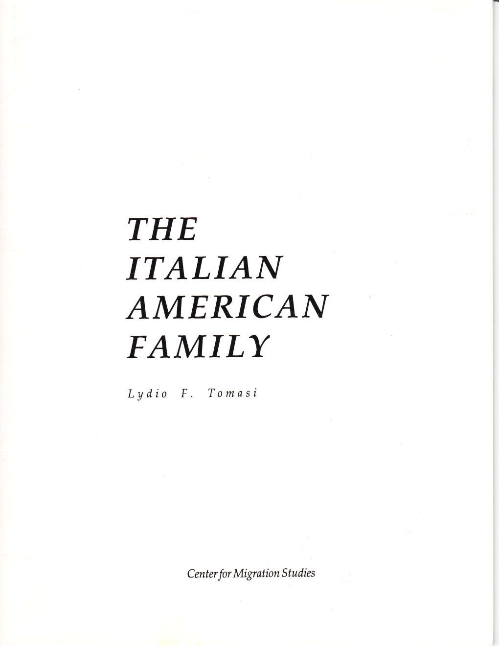 Italian Americaat Family