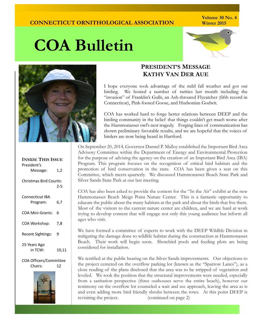 COA Bulletin