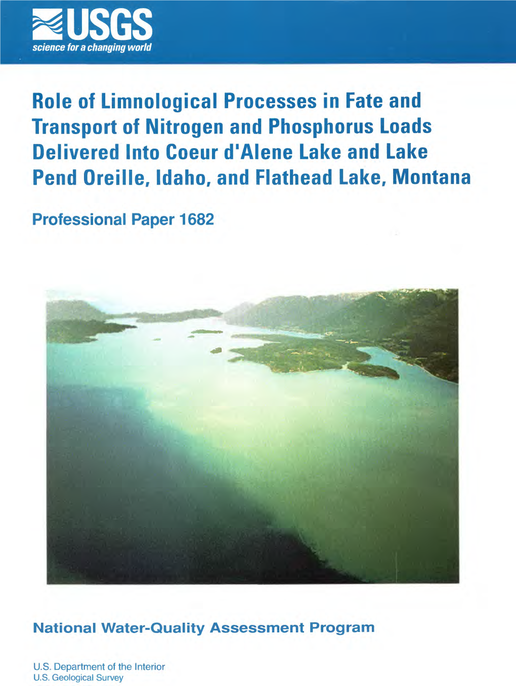 Role of Limnological Processes in Fate and Transport of Nitrogen And