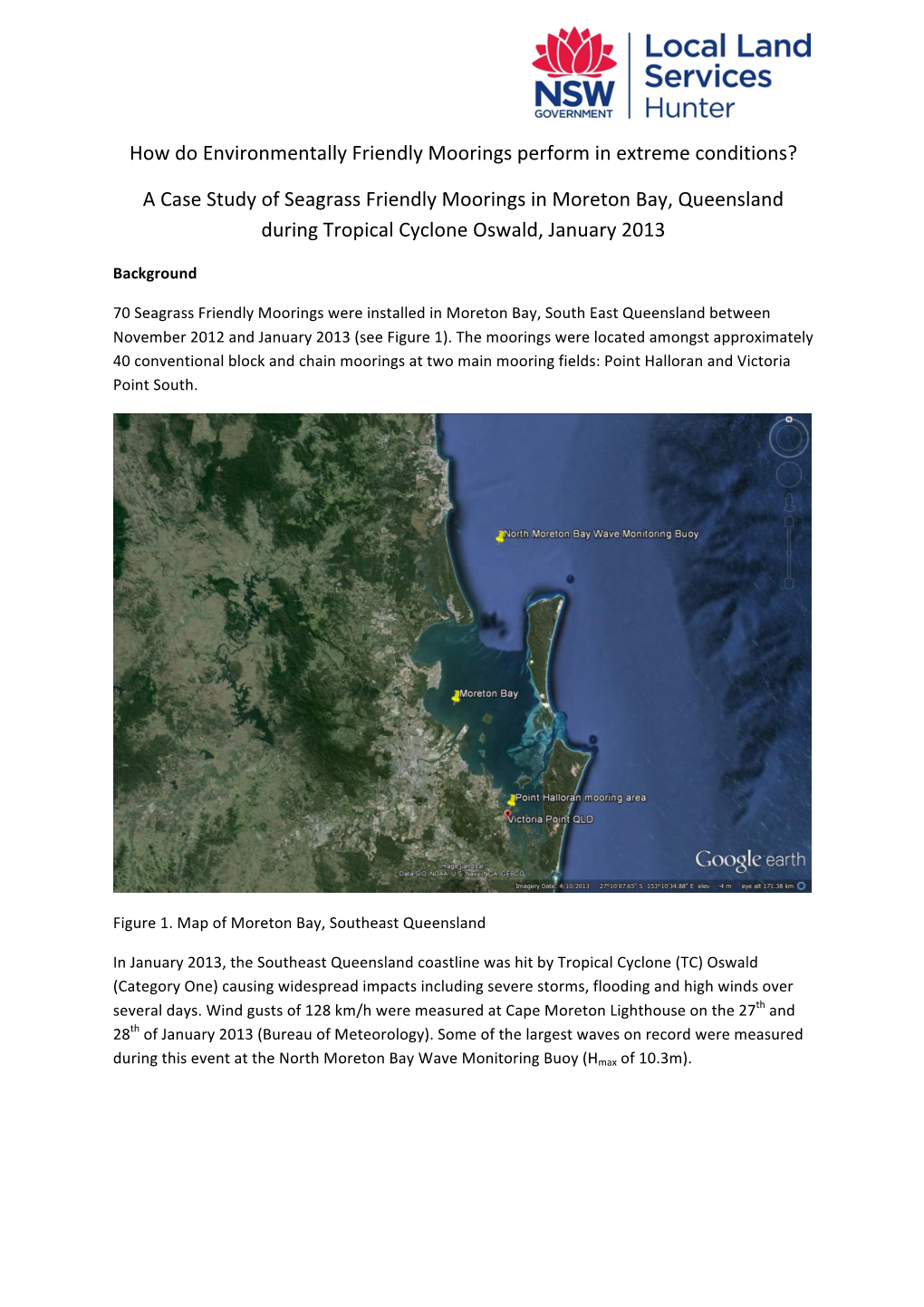 Tropical Cyclone Oswald Case Study