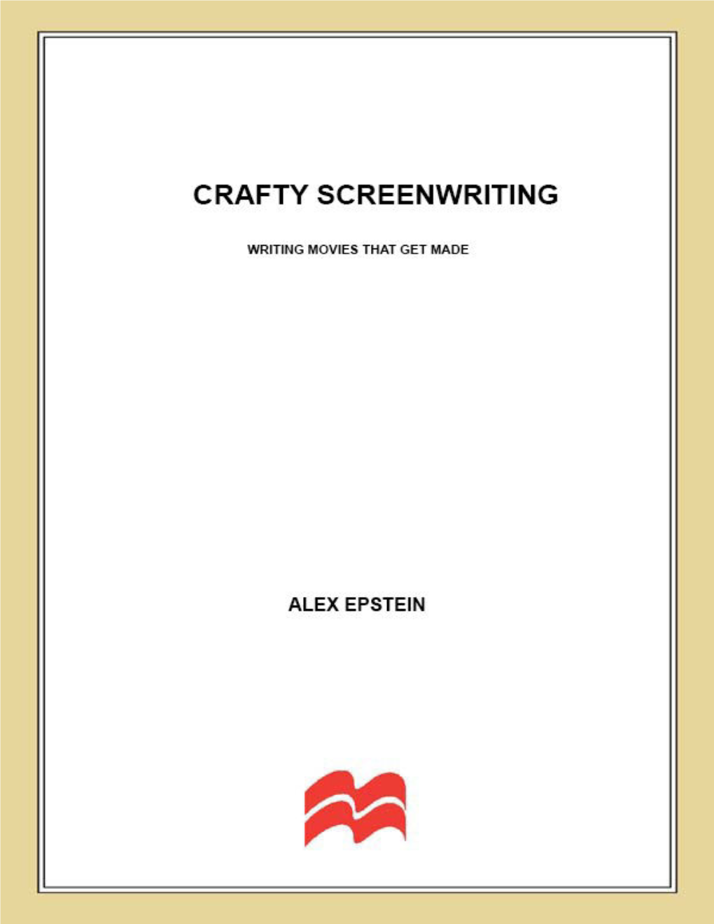 Crafty Screenwriting