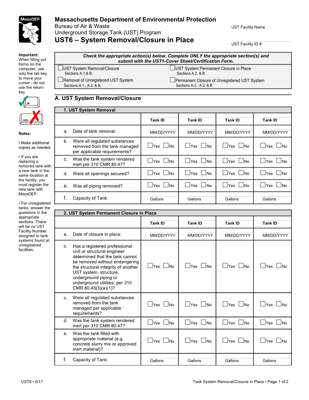 Massachusetts Department of Environmental Protection s7