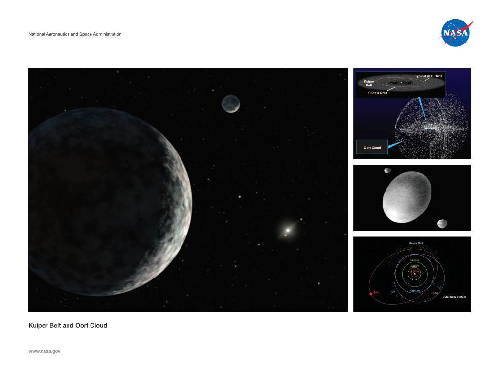 Kuiper Belt and Oort Cloud Lithograph