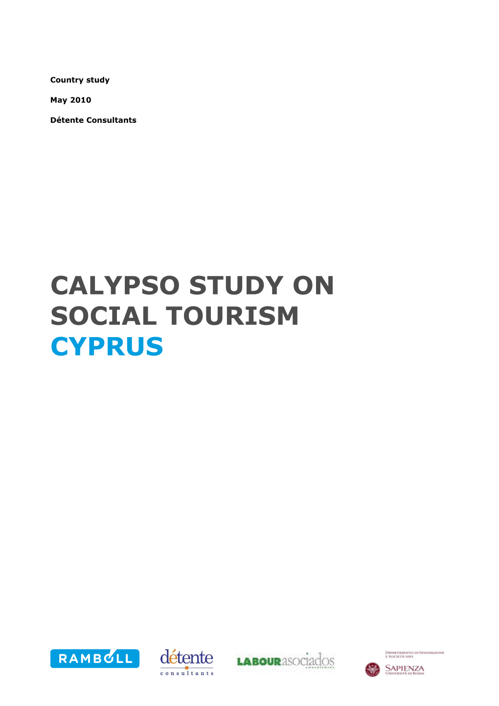 Calypso Country Report Cyprus