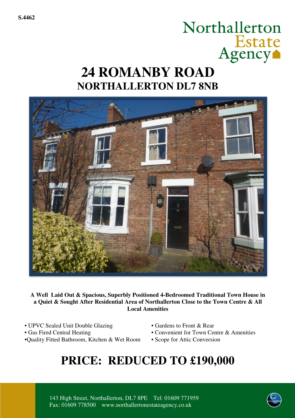 24 Romanby Road Northallerton Dl7 8Nb