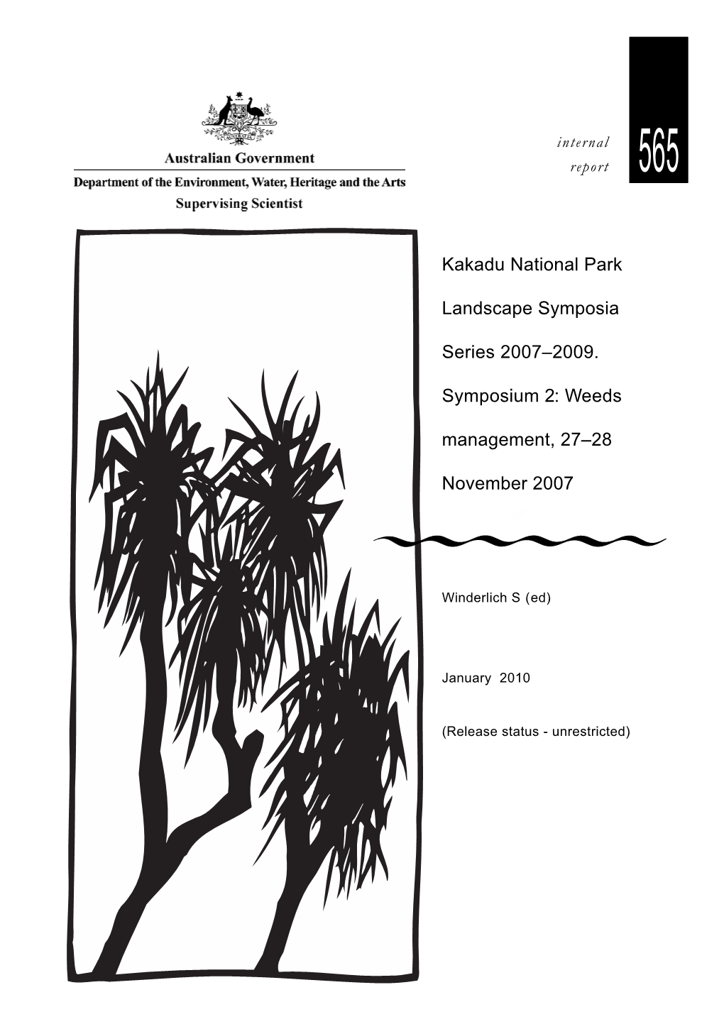 Kakadu National Park Landscape Symposia Series 2007–2009