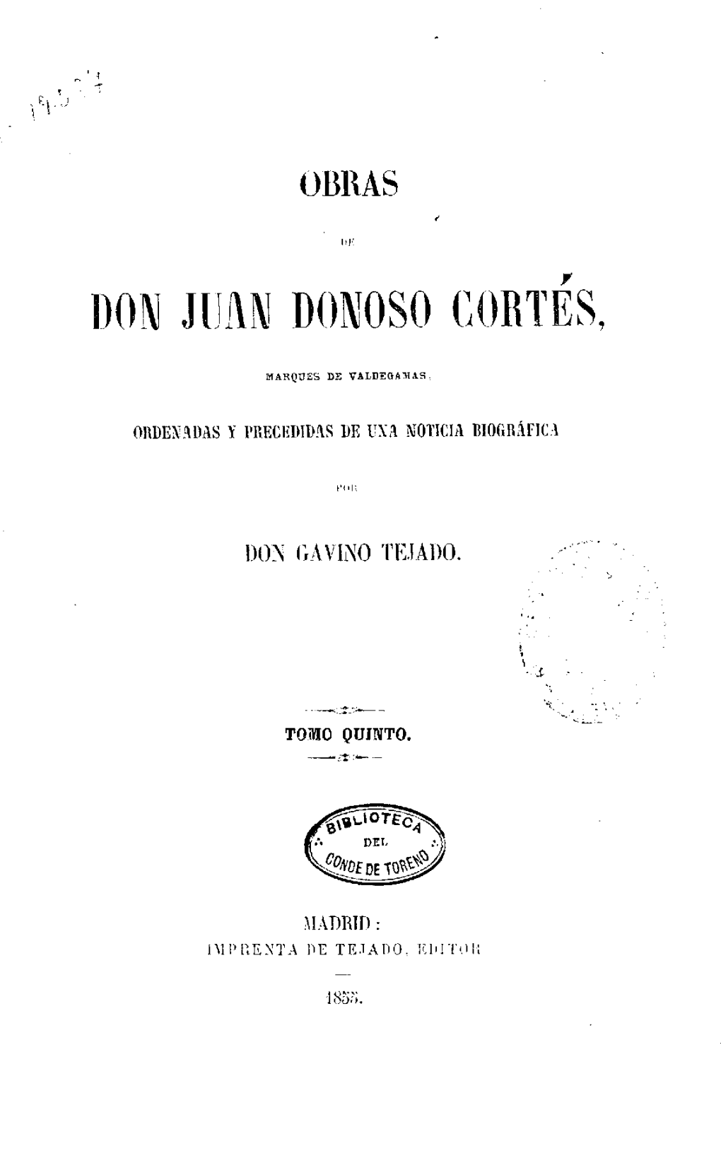 Don Juan Donoso Corte