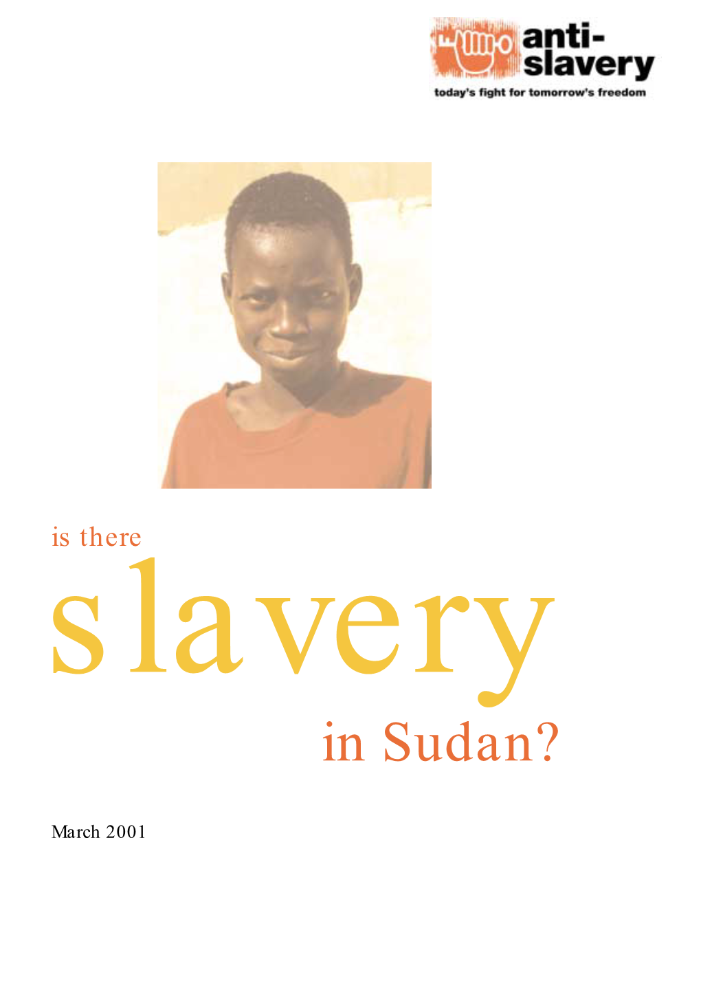 Is There Slavery in Sudan Report