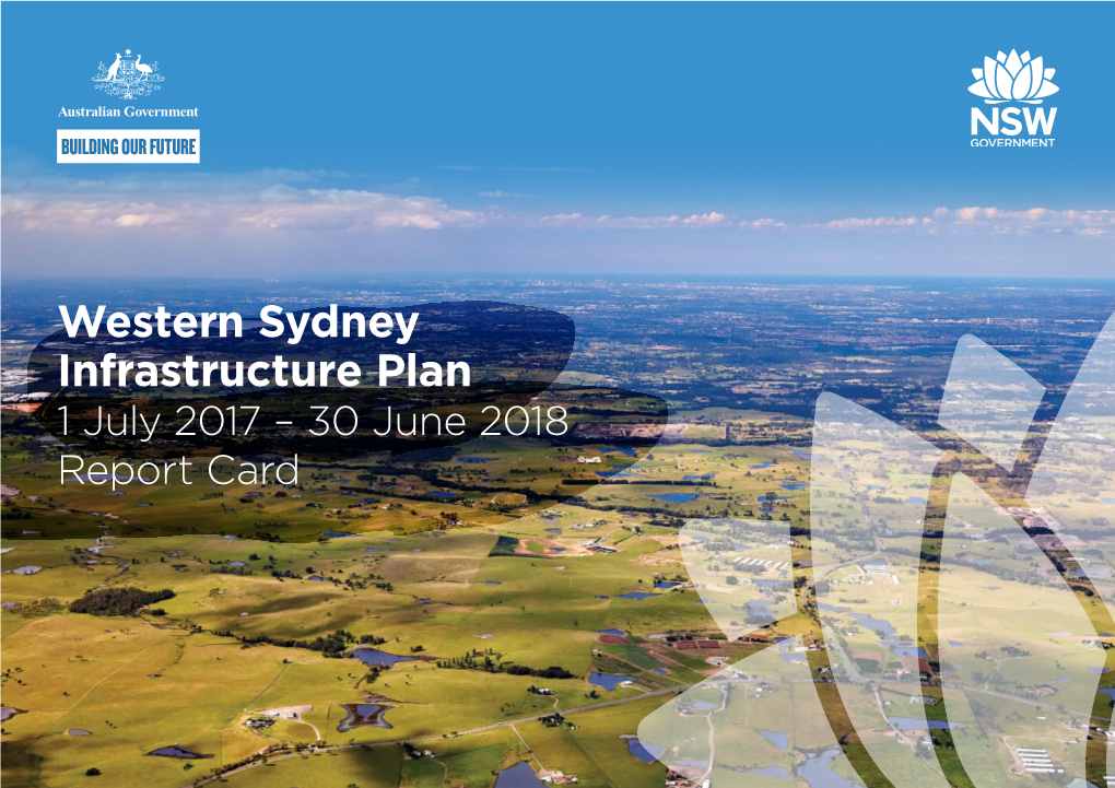 Western Sydney Infrastructure Plan – 1 July 2017