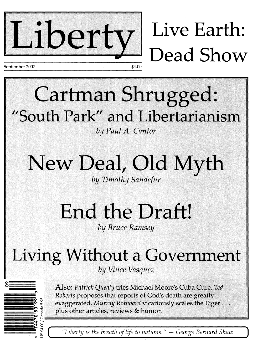 Liberty Magazine September 2