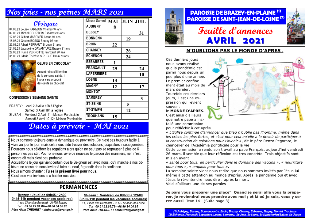 Feuille D'annonces