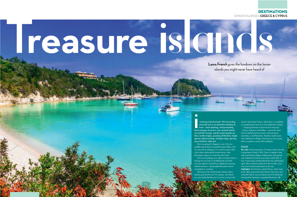 Laura Frenchgives the Lowdown on the Ionian Islands You Might Never