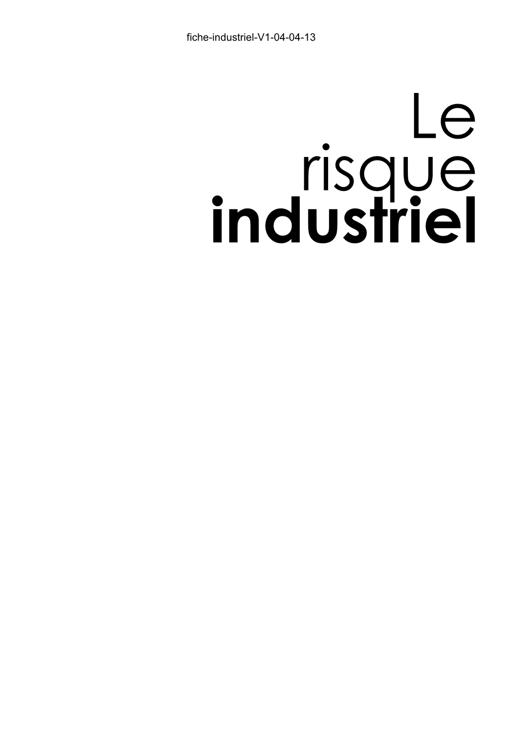 Le Risque Industriel En Dordogne