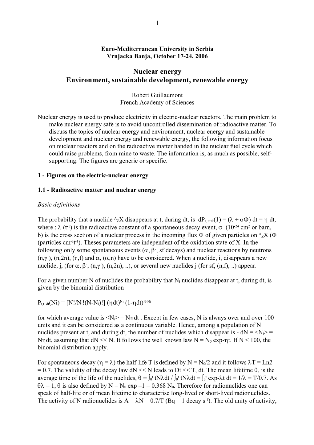 Université Euro-Méditerranéenne En Serbie