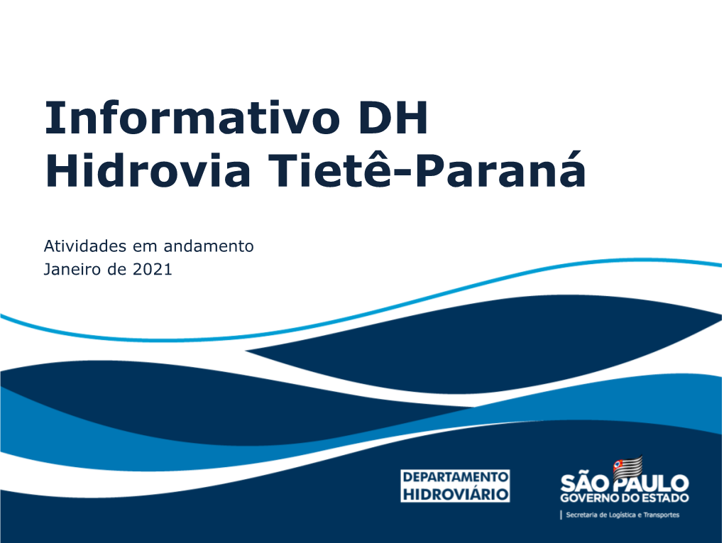 Informativo Hidrovia Tietê-Paraná