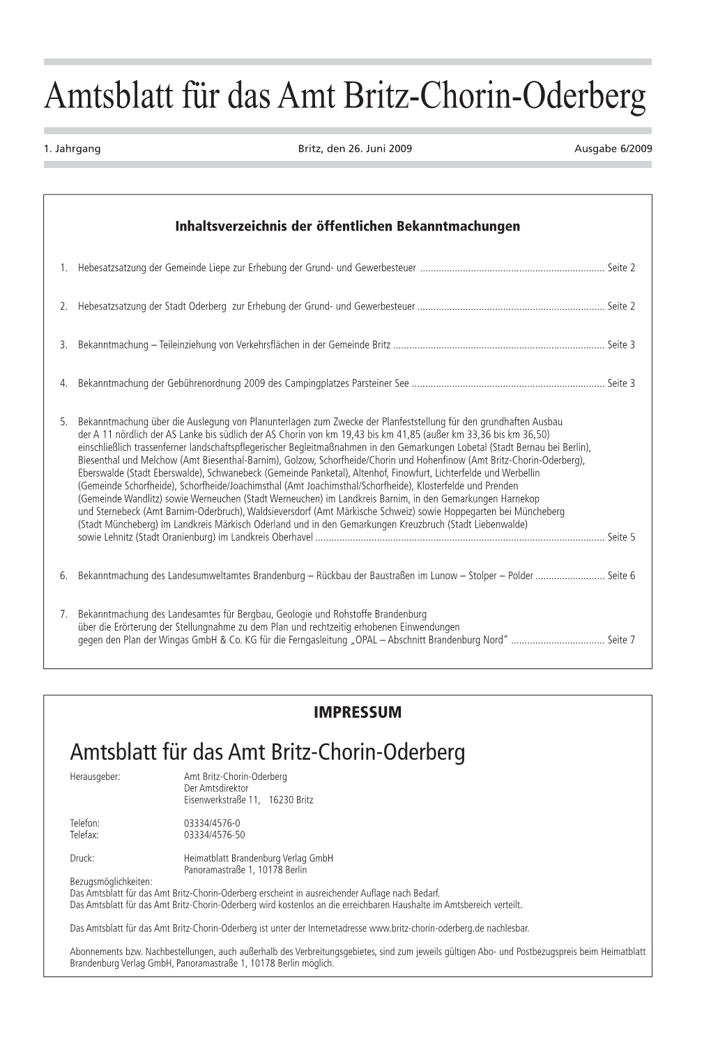 Ausgabe 06/2009