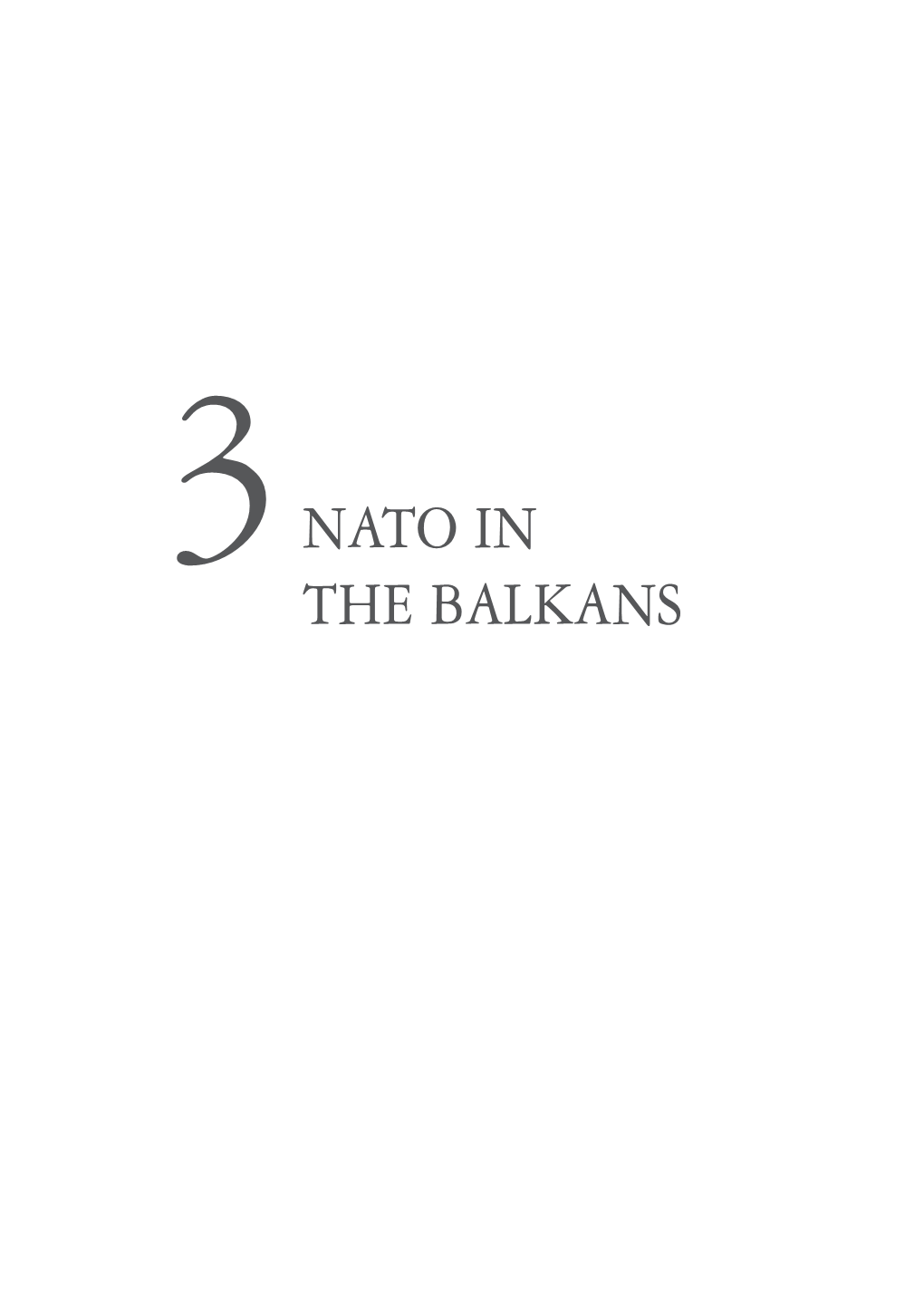 Nato in the Balkans