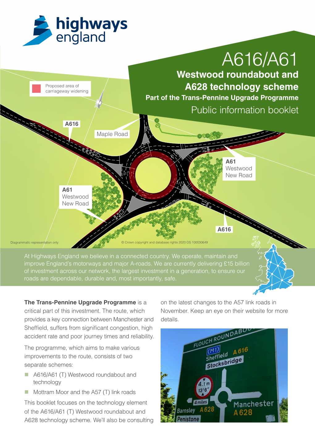 A616/A61 Westwood Roundabout and A628 Technology Scheme