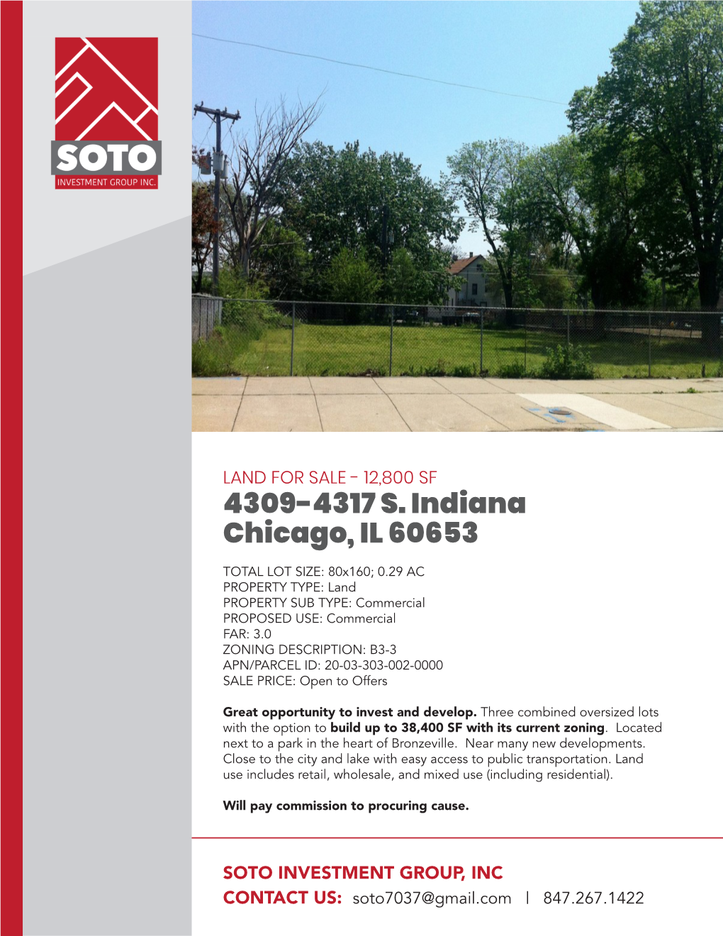 4309-4317 S. Indiana Chicago, IL 60653