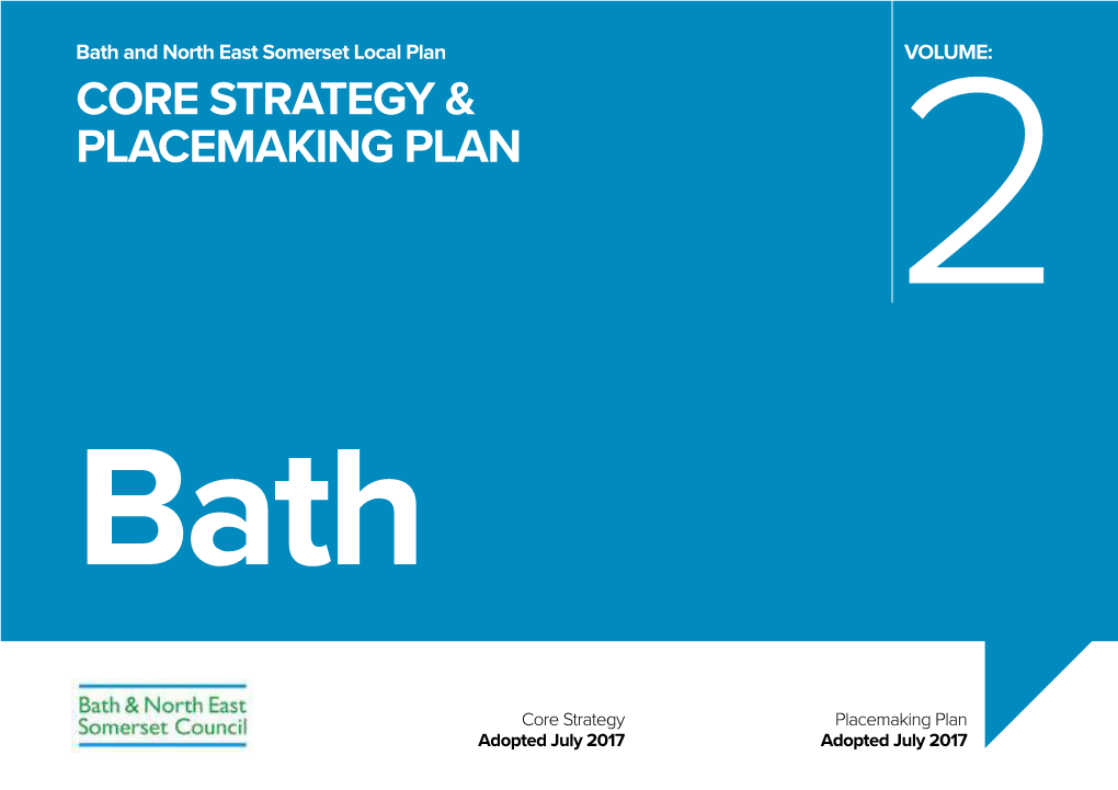 Core Strategy & Placemaking Plan