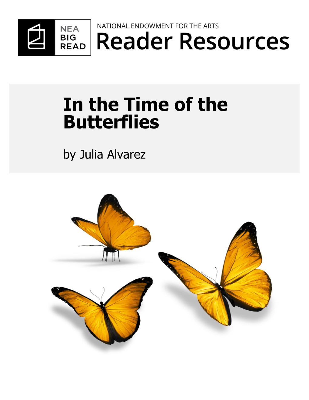 In the Time of the Butterflies by Julia Alvarez