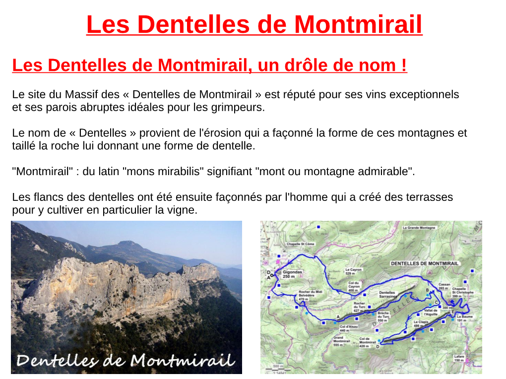 Les Dentelles De Montmirail