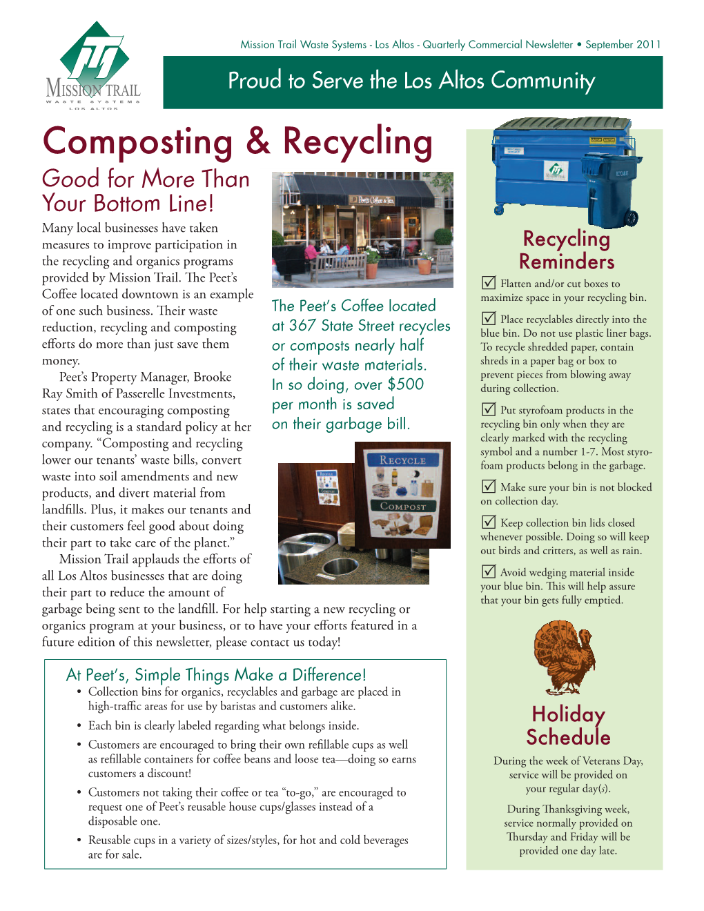 Composting & Recycling