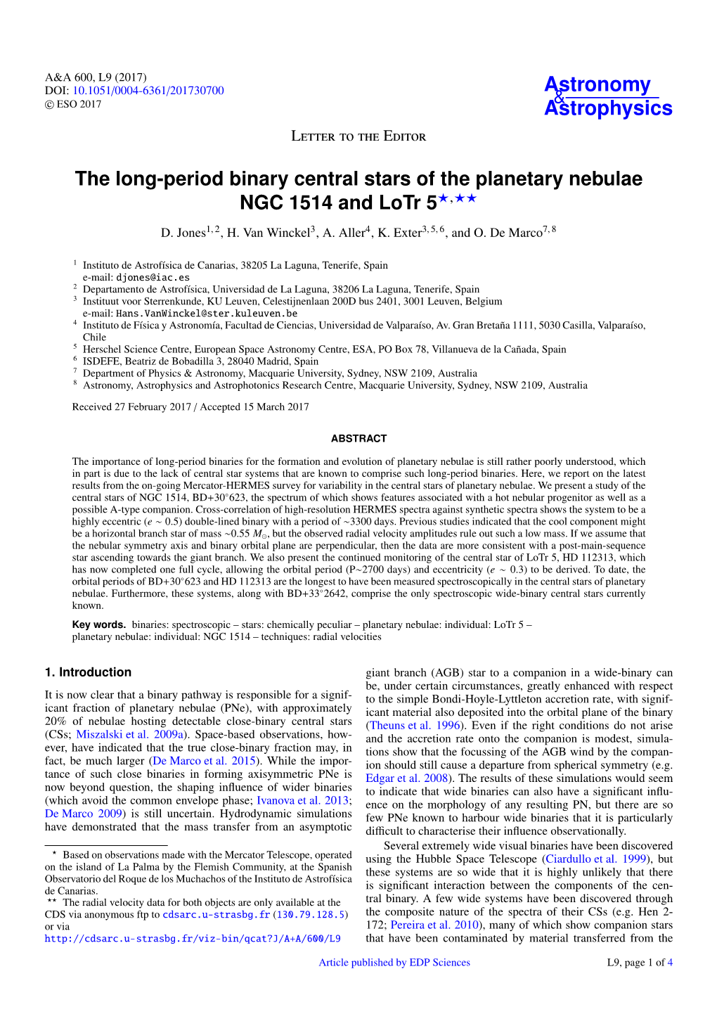 The Long-Period Binary Central Stars of the Planetary Nebulae NGC 1514 and Lotr 5?,?? D