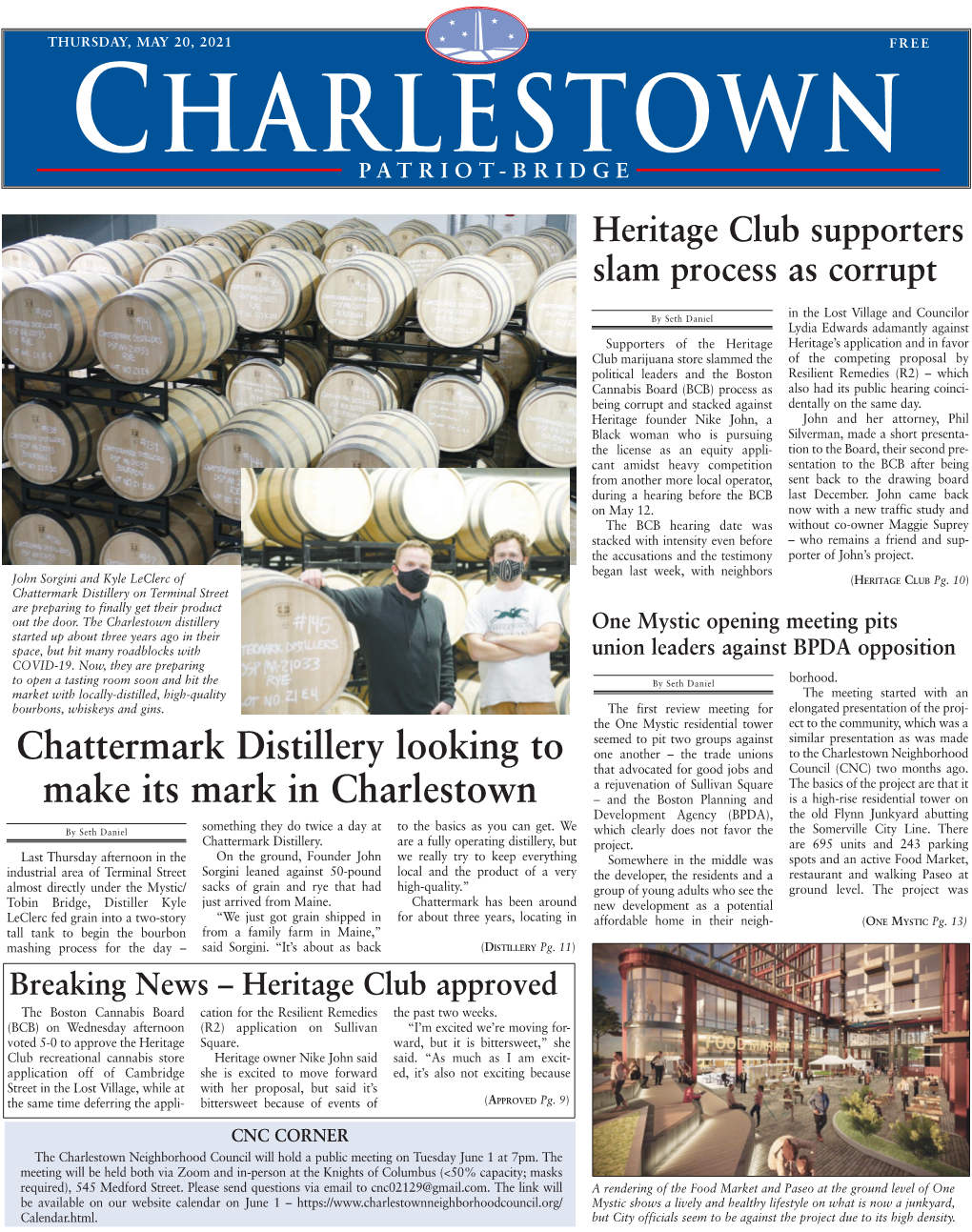 Chattermark Distillery Looking to Make Its Mark in Charlestown