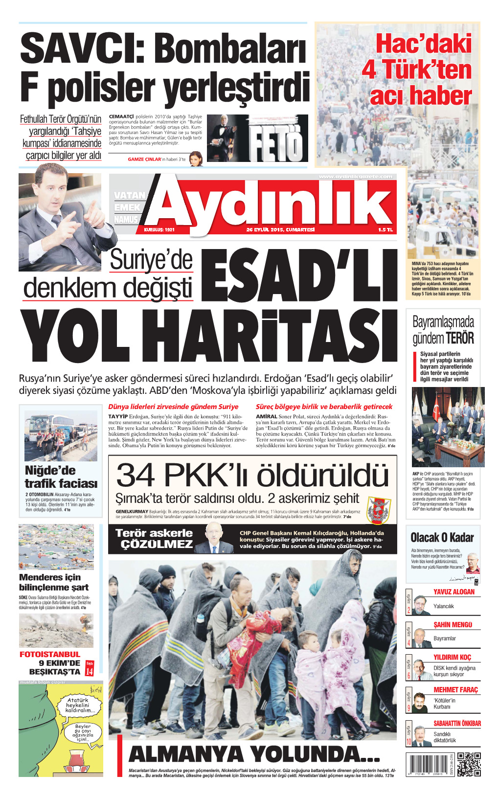 34 PKK'lı Öldürüldü