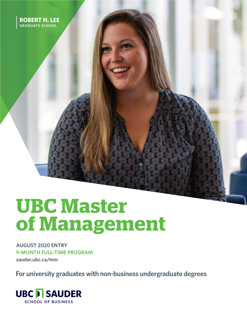 UBC Master of Management