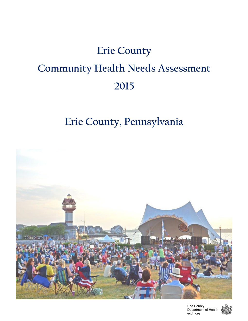 2015 Erie County Community Health Needs Assessment