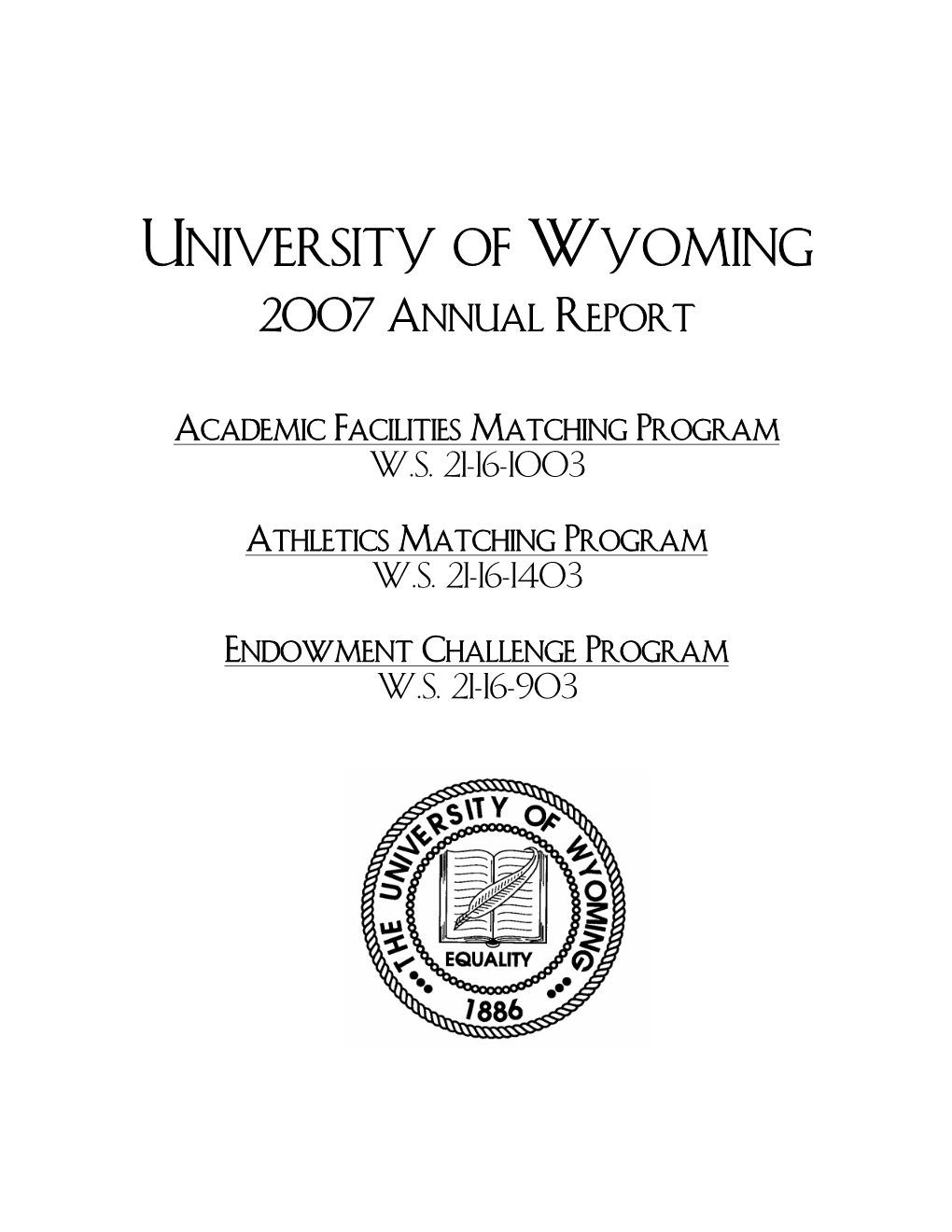 Annual Report 2007