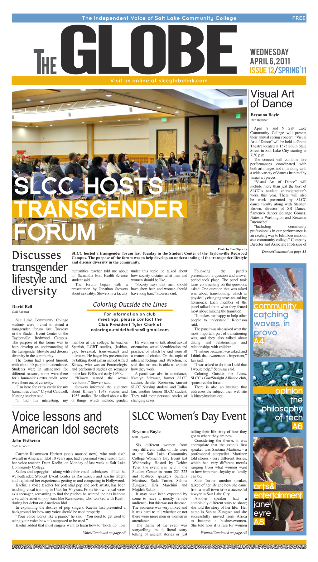 Slcc Hosts Transgender Forum